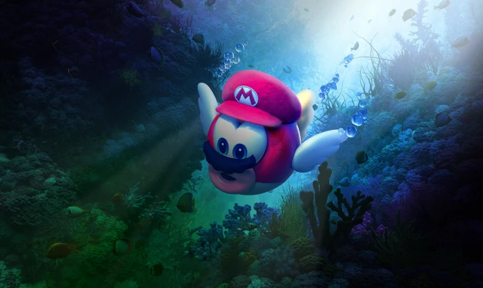 super mario odyssey games hd underwater sea 2k 4k 5k