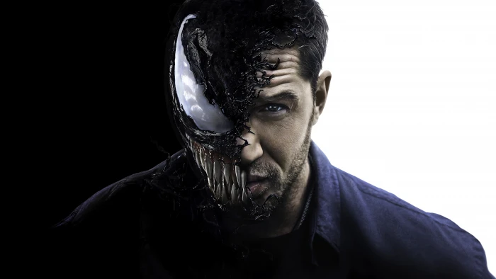 Tom Hardy as Venom portrait studio shot headshot one person 2k 4k 5k 8k