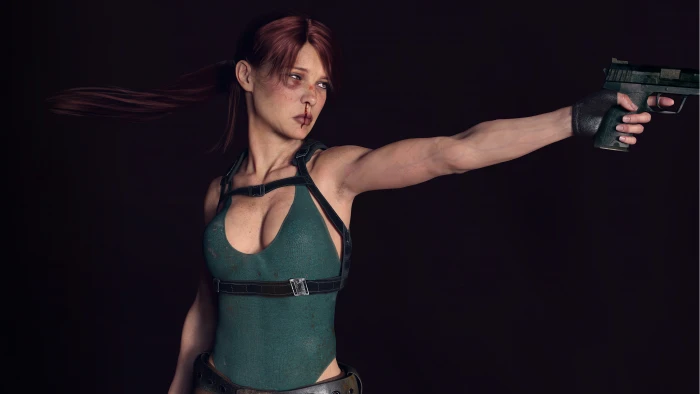 tomb raider lara croft hd artwork artist deviantart 2k 4k 5k 8k