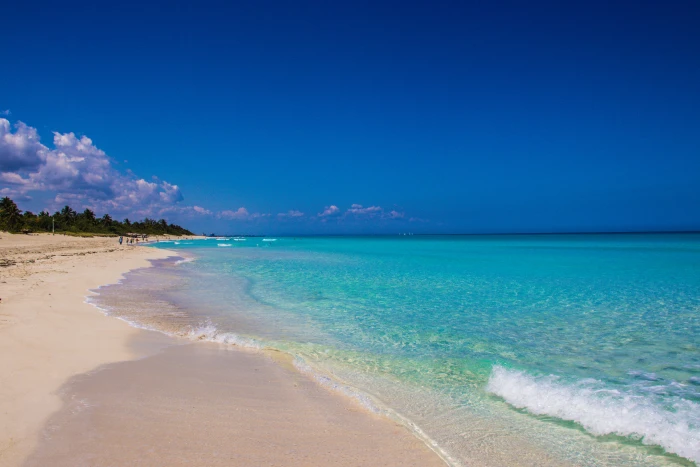varadero cuba beach summer water ocean sand wave sea 2k 4k 5k