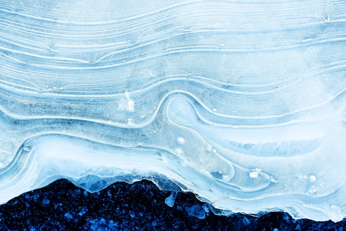 Closeup shot of winter ice texture textures abstract backgrounds 2k 4k 5k