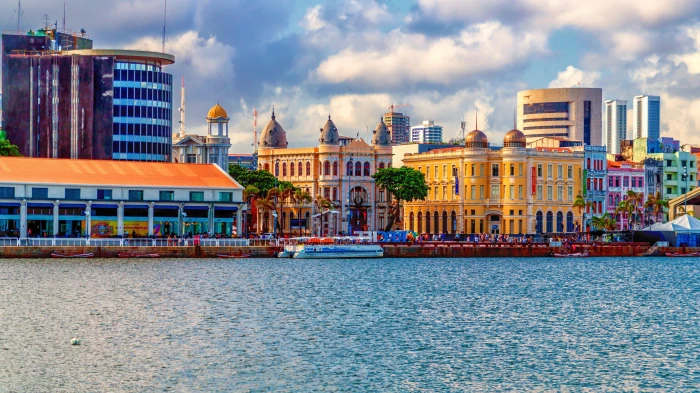 landscape photography of city near riverbanks Recife Ground Zero 2k 4k 5k
