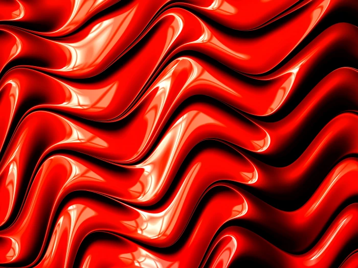 Fractal Red Surface 2k 4k 5k 8k