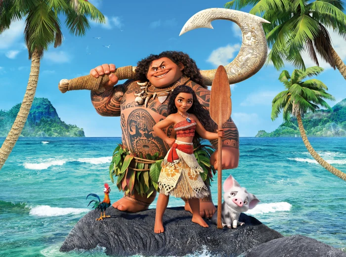 Moana Disney wallpaper Cartoons Others maui water 2k 4k