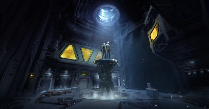 VR Games Raw Data architecture illuminated built structure 2k 4k 5k 8k 10k