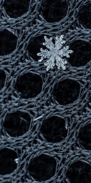 Snowflake macro close up 2k