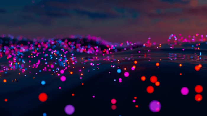 Contour colourful color sparkle lights abstract digital digitalart minimalism 2k 4k 5k