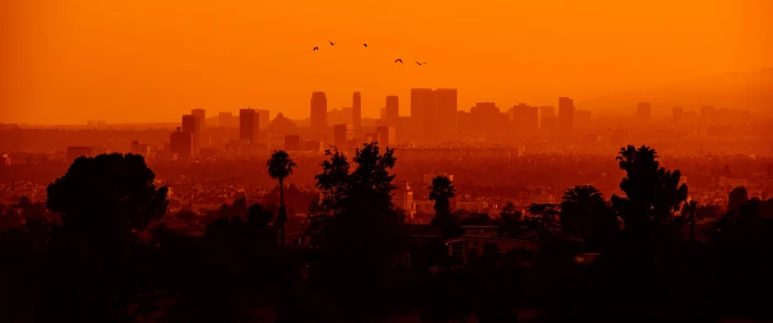 Los Angeles la city of angels dual monitor widescreen wide screen multiple 2k 4k 5k