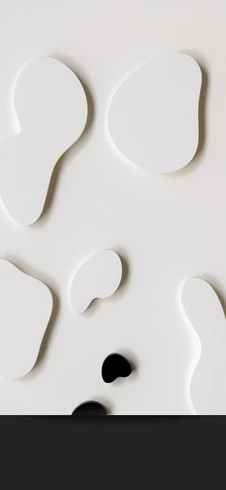 Neumorphic Wallpaper patters countours black and white mobile wallpaper