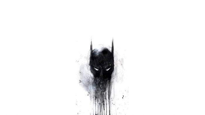 Batman illustration photo of artwork digital art minimalism 2k