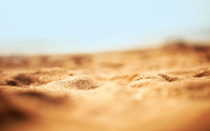 brown sands selective focus photo of sand macro nature 2k