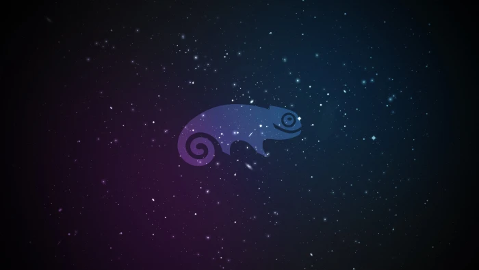 galaxy linux opensuse space stars 2k