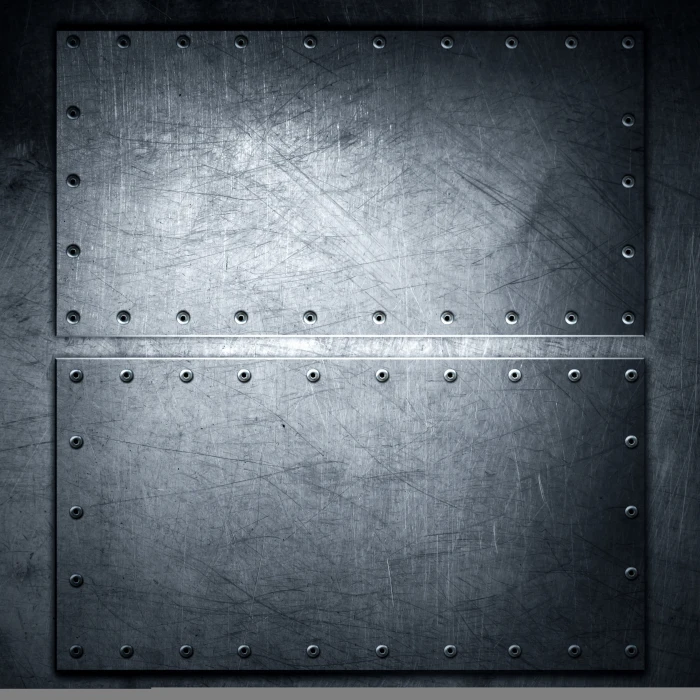 gray steel plate metal texture background grunge rivets 2k 4k