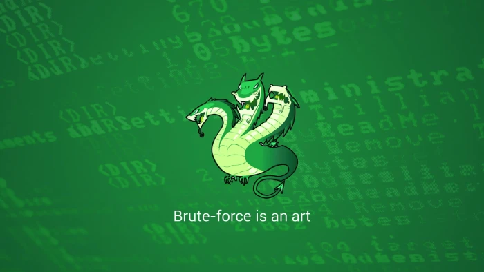green hydra illustration hacking Linux dragon color 2k