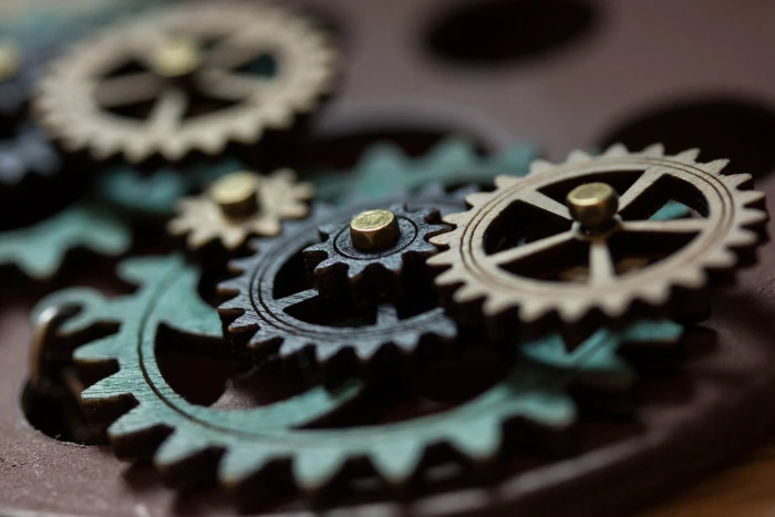 green brown and black metal gears Fine Grind Macro Mondays 2k 4k 5k