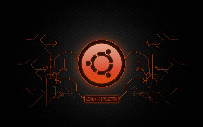 linux ubuntu electric Technology Linux HD Art 2k
