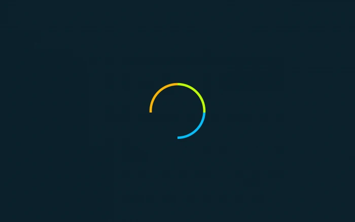 loading illustration minimalism Linux simple copy space sky 2k