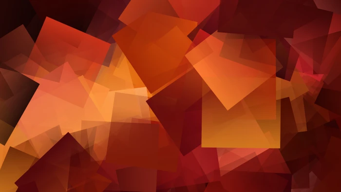 red and yellow star print textile rave Linux cube square 2k 4k