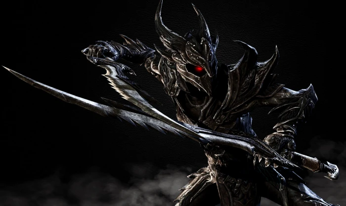 warrior wallpaper The Elder Scrolls V Skyrim black Color nature 2k