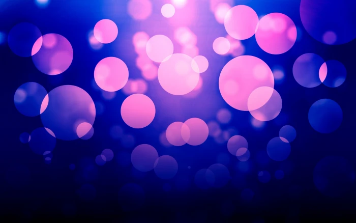 abstract bokeh lights 2k