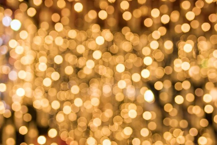 background golden bokeh sparkle 2k 4k 5k