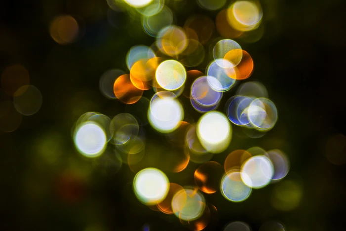 blurred abstract bokeh 2k