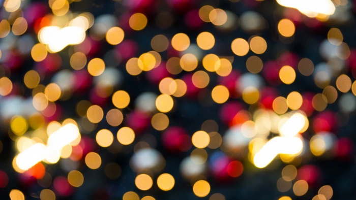 bokeh digital wallpaper abstract colorful lights blurred 2k 4k