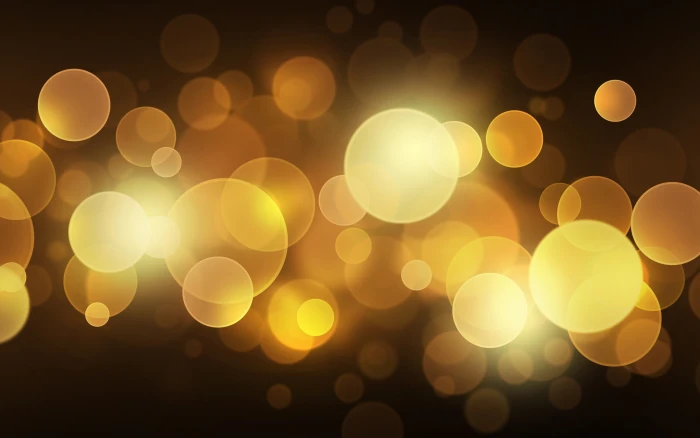 bokeh lights untitled digital art vector yellow defocused 2k