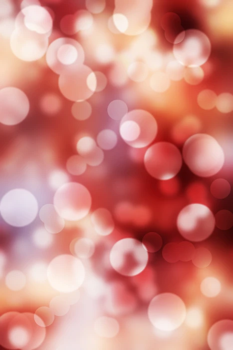 bokeh photo pattern red lights glitter sparkle round defocused 2k