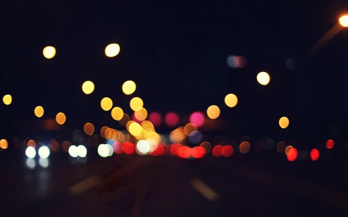 bokeh photography wallpaper macro machine lights background 2k