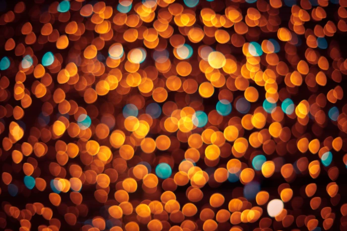 light lights background golden bokeh 2k 4k 5k