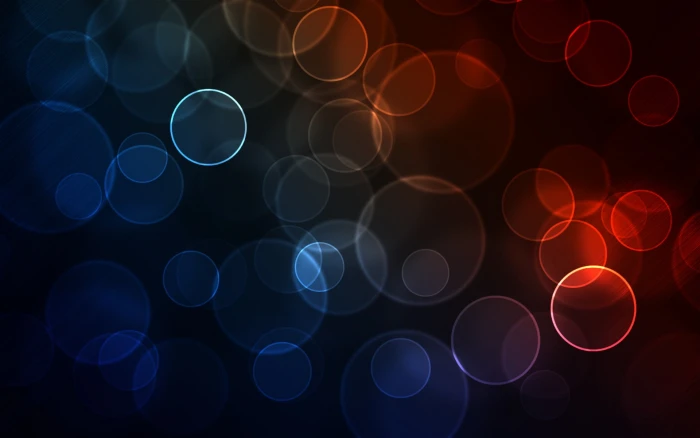 multicolored wallpaper bokeh blue circle gradient defocused 2k