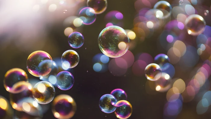 outdoors bubbles depth of field bokeh photography multi colored 2k