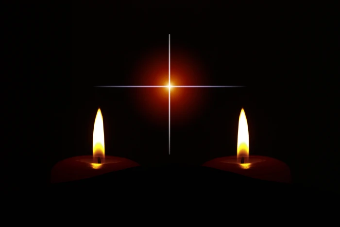 two enlightened candles mourning obituary die death dead 2k 4k 5k