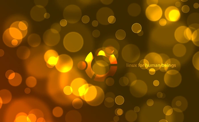 Ubuntu Bokeh Linux logo Computers linux ubuntu for human beings 2k