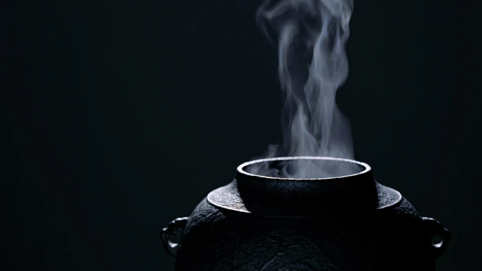 Hot pot smoke aesthetic dark background 2k 4k 5k 8k