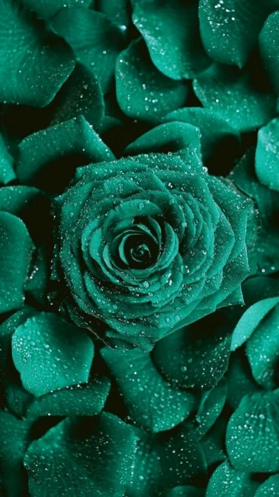 Green Rose amazing mobile phone wallpaper