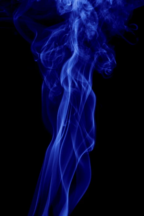 blue smoke trail flow stream light backdrop fire background