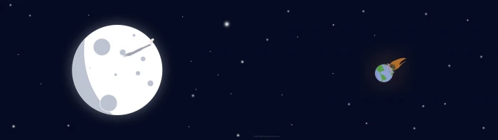 moon illustration minimalism astronaut space dual monitors 25 widescreen dualmonitor dualscreen 2k 4k