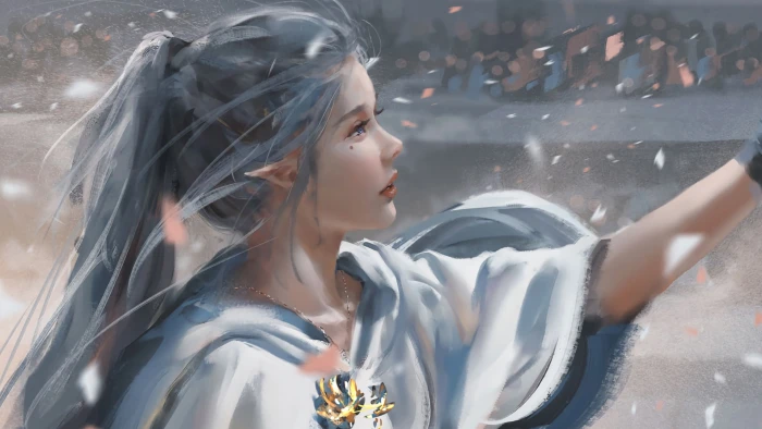 girl artwork cg princess magic legend fairy mystic 75 2k