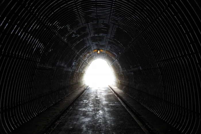 tunnel light shadow mystical landscape mood sunlight 2k 4k 5k