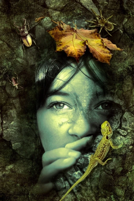 woman s face digital wallpaper fantasy fairy tales mystical