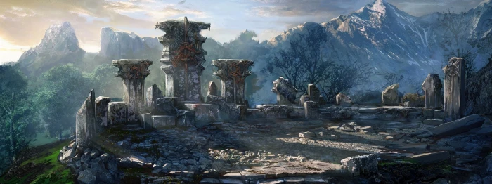 px action Dark dual fantasy Fighting Hunt multi widescreen dualmonitor dualscreen 2k