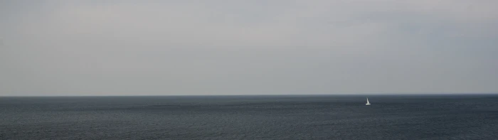 dual monitors multiple display horizon sea sky over water widescreen dualmonitor dualscreen 2k 4k