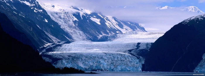 dual screen widescreen water cold temperature snow environment dualmonitor dualscreen 2k