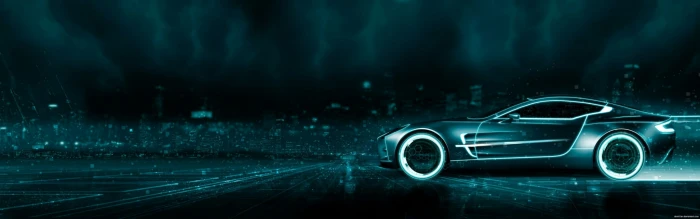 dual screen pictures for desktop car transportation night widescreen dualmonitor dualscreen 2k