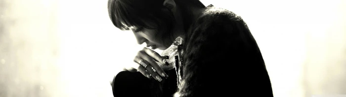 dual femme fille girl monitor multi multiple sadness widescreen dualmonitor dualscreen 2k 4k