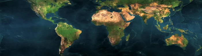 world map dual monitor continents the ocean widescreen dualmonitor dualscreen 2k 4k