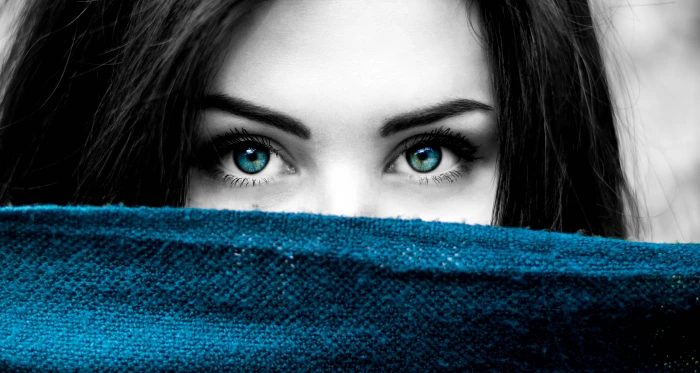 Woman Beautiful Blue eyes Girl 2k 4k 5k