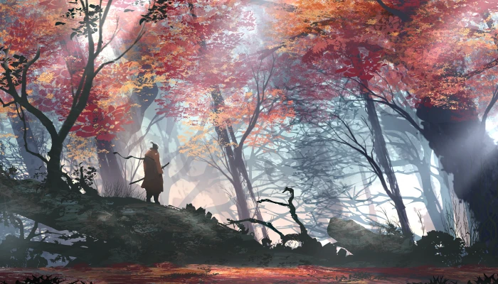 digital art artwork Sekiro Shadows Die Twice video games 2k 4k 5k